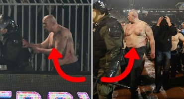 Splićani glavni sudionici nereda na Stadionu Partizana u Beogradu