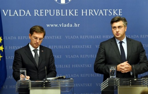 Sastanak Plenković - Cerar: Hrvatska nudi rješenje u pet točaka