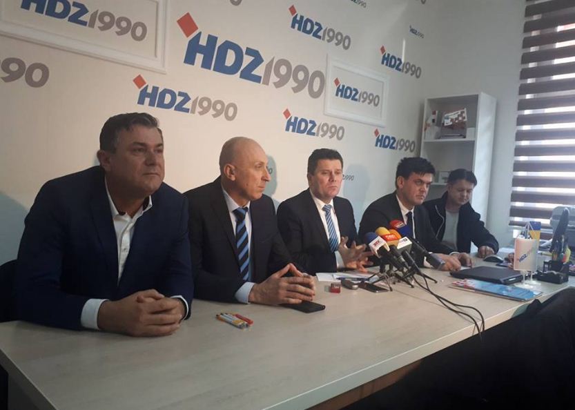 HDZ 1990 Distrikta Brčko održao konferenciju za novinare u povodu izlaska Tomislava Stjepanovića iz HDZ-a BiH