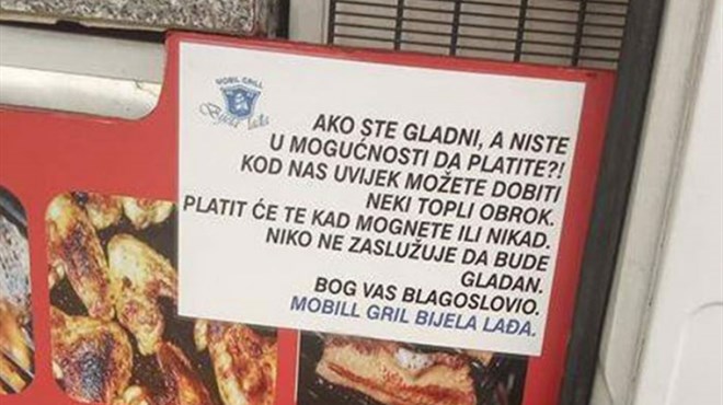 Vlasnik roštiljnice pomaže gladnima: Hrani i one koji ne mogu platiti