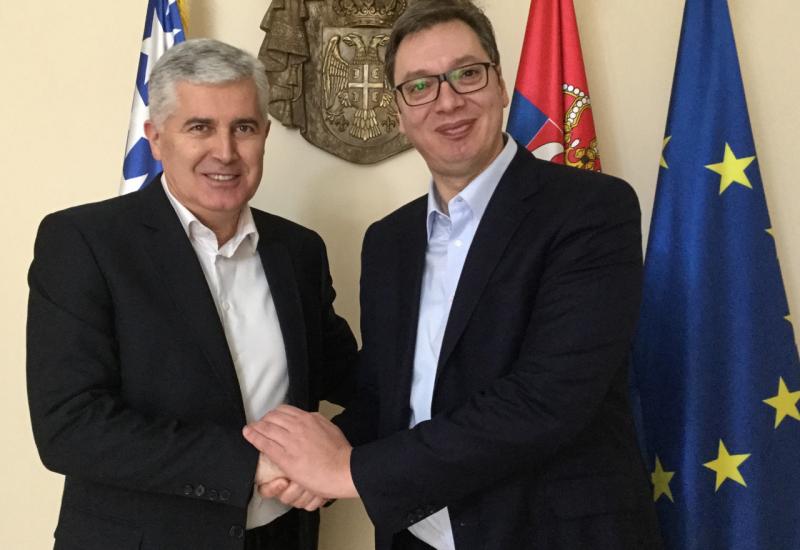 Iznenadan susret Čovića i Vučića: O Hrvatima, Srbima i Mostaru