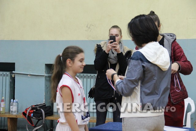 Pogledajte dodjelu odličja na 1. Mini basket turniru Mostar 2018