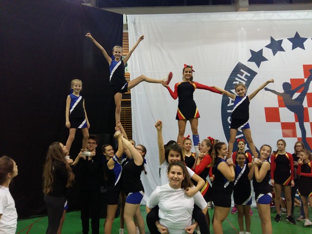 HCK Široki drugu godinu za redom osvojio cheerleading kup Hrvatske