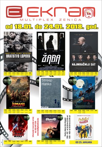 Od 18. siječnja u Multiplexu Ekranu Zenca ne propustite pogledati ekranizaciju predstave ŽABA