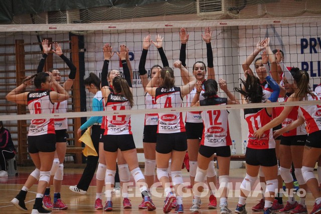 Odbojka: SOK Mostar - ŽOK Bimal-Jedinstvo 0-3