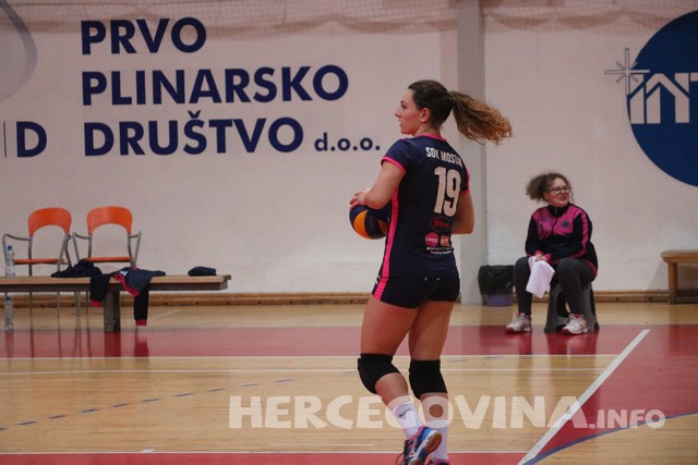 Odbojka: SOK Mostar - ŽOK Bimal-Jedinstvo 0-3