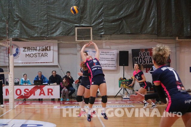 Odbojka: SOK Mostar - ŽOK Bimal-Jedinstvo 0-3