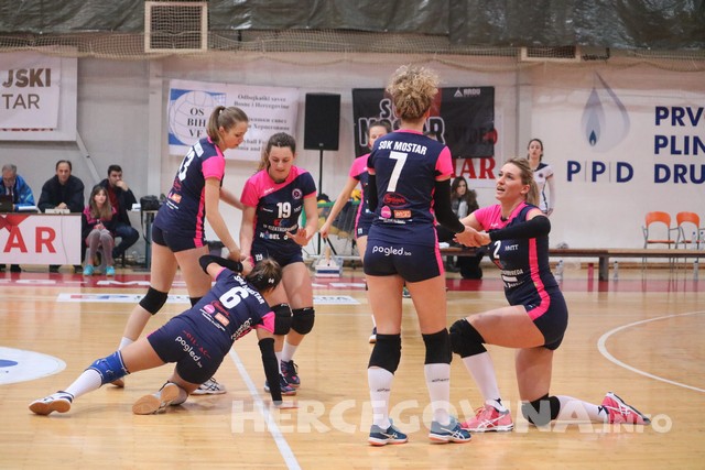 Odbojka: SOK Mostar - ŽOK Bimal-Jedinstvo 0-3