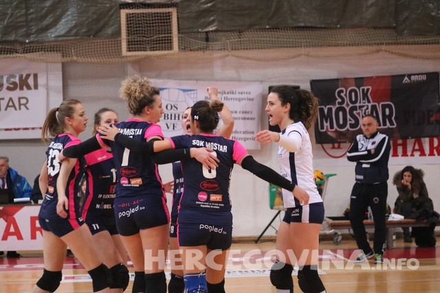 Odbojka: SOK Mostar - ŽOK Bimal-Jedinstvo 0-3