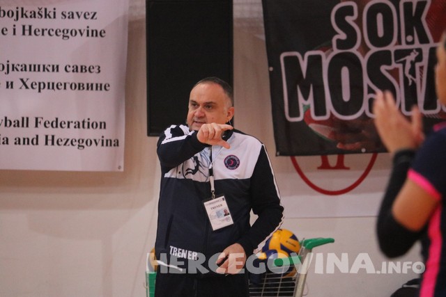 Odbojka: SOK Mostar - ŽOK Bimal-Jedinstvo 0-3