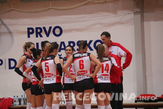 Odbojka: SOK Mostar - ŽOK Bimal-Jedinstvo 0-3