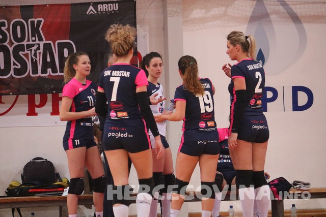 Odbojka: SOK Mostar - ŽOK Bimal-Jedinstvo 0-3