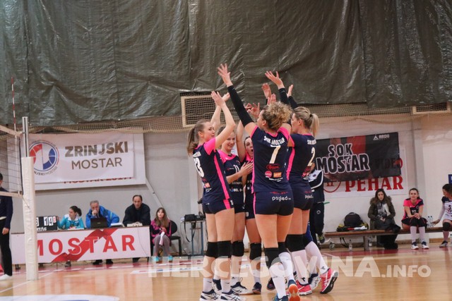 Odbojka: SOK Mostar - ŽOK Bimal-Jedinstvo 0-3