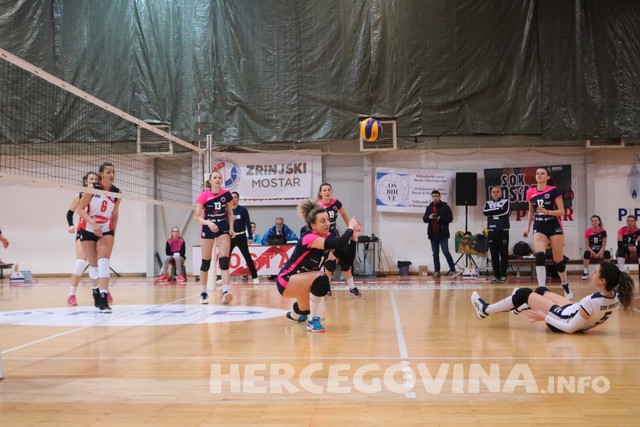 Odbojka: SOK Mostar - ŽOK Bimal-Jedinstvo 0-3