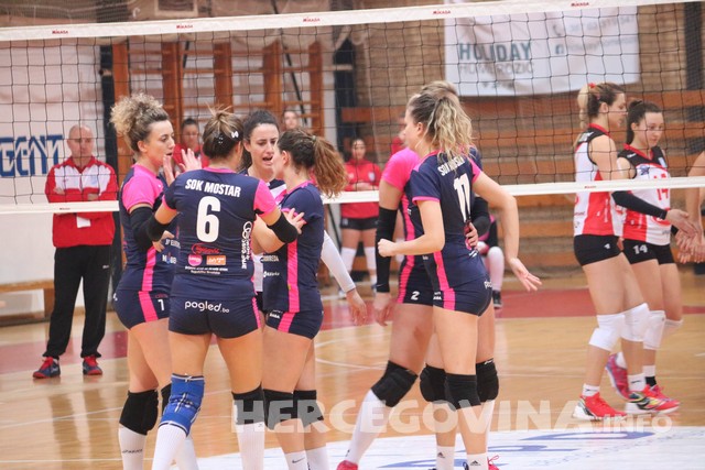 Odbojka: SOK Mostar - ŽOK Bimal-Jedinstvo 0-3
