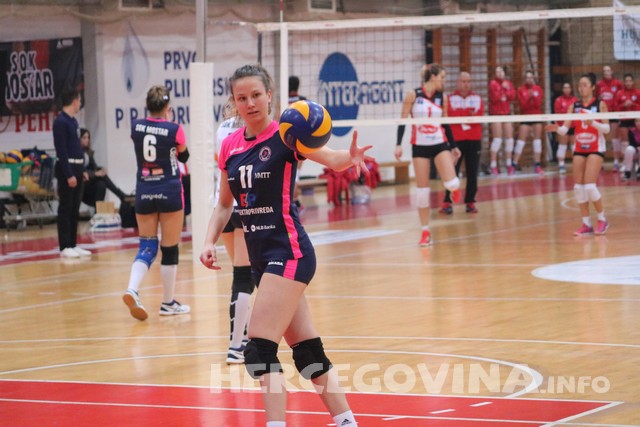 Odbojka: SOK Mostar - ŽOK Bimal-Jedinstvo 0-3