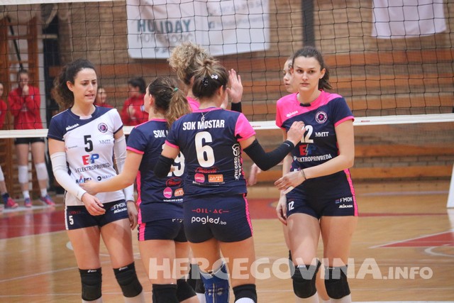 Odbojka: SOK Mostar - ŽOK Bimal-Jedinstvo 0-3