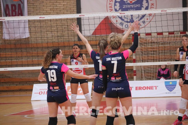 Odbojka: SOK Mostar - ŽOK Bimal-Jedinstvo 0-3