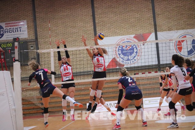 Odbojka: SOK Mostar - ŽOK Bimal-Jedinstvo 0-3