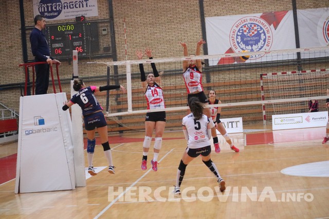 Odbojka: SOK Mostar - ŽOK Bimal-Jedinstvo 0-3