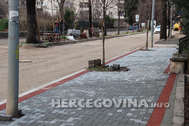 Pogledajte u kojoj je fazi rekonstrukcija Ulice kralja Tvrtka u Mostaru