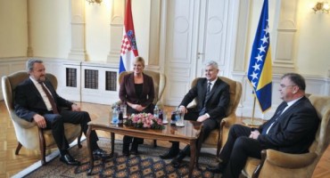 Kolinda Grabar Kitarović, Sarajevo