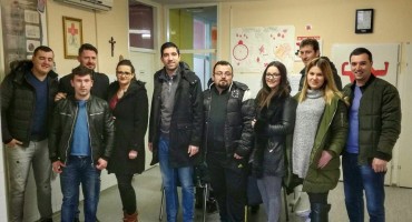 Mladež HDZ-a BiH se odazvala akciji dobrovoljnog darivanja krvi