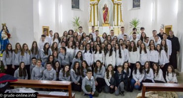 Obred primanja i obećanja u Frami Ružići