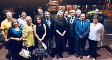 Zovko s Hrvatima u Čileu uoči sastanka zajedničkog parlamentarnog odbora EU-Čile