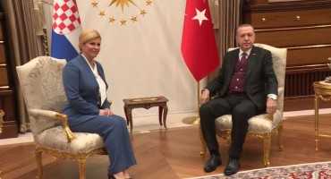 Erdogan nakon sastanka s Grabar-Kitarović: Pitanje Hrvata u BiH vezano je uz Daytonski sporazum