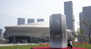 Spas za gradove: Pročistač zraka koji 'jede' smog i izbacuje 'dragulje'