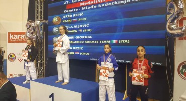KK Zrinjski: Dora Rezić brončana u Samoboru na Grand prix Croatia
