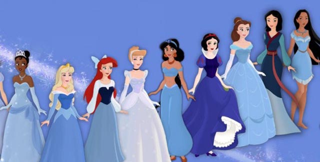 Znate li zašto 'Disney' svoje princeze oblači u plave haljine?