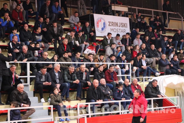 HKK Zrinjski: Pogledajte kako je bilo u dvorani na utakmici protiv Slobode