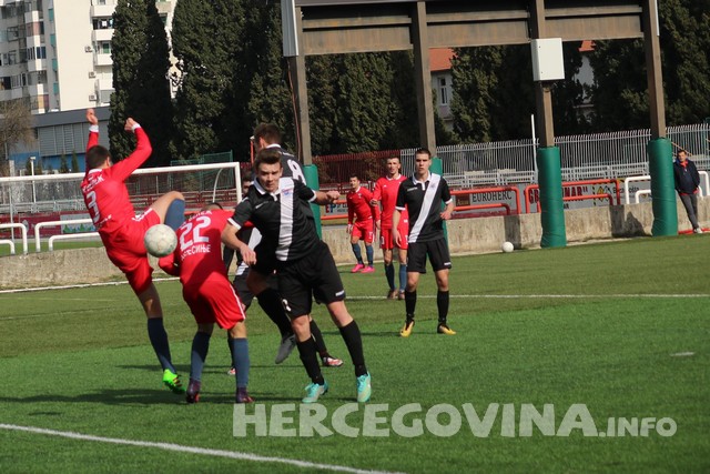 HŠK Zrinjski: Juniori odigrali 1:1 protiv seniora Veleža iz Nevesinja