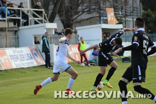 Memorijal Andrija Anković: HŠK Zrinjski-FK Sutjeska 0-1 (0:0)