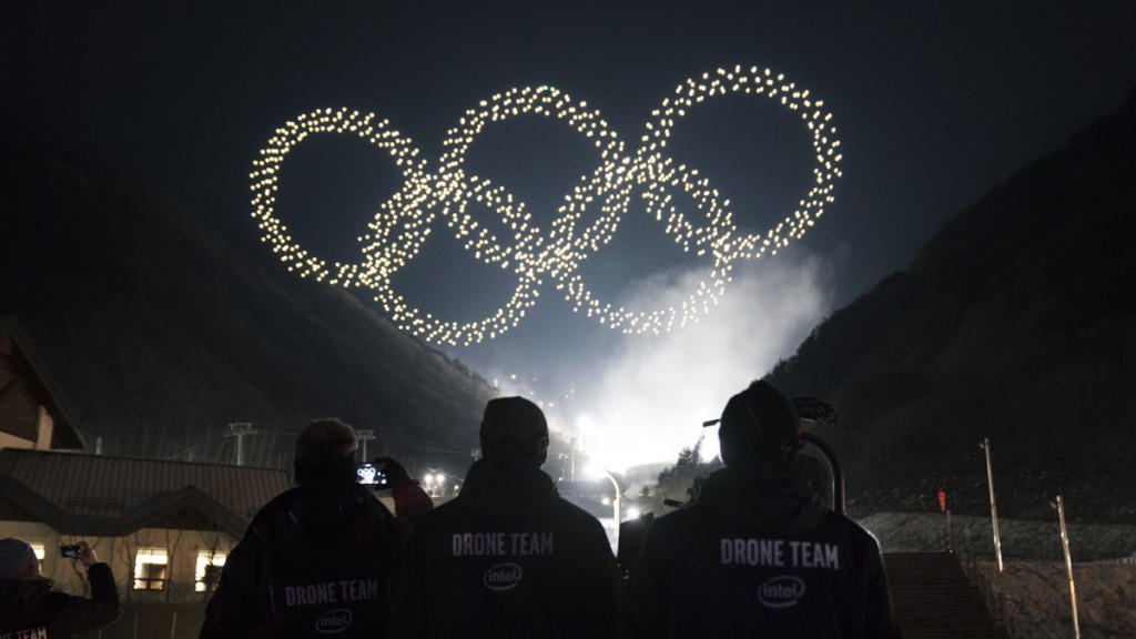 Svjetski rekord na otvaranju: 1200 dronova oblikovalo olimpijske krugove