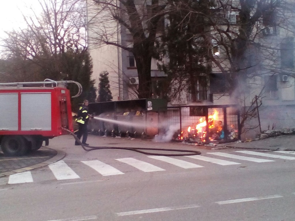 Požar u ulici Kraljice Katarine