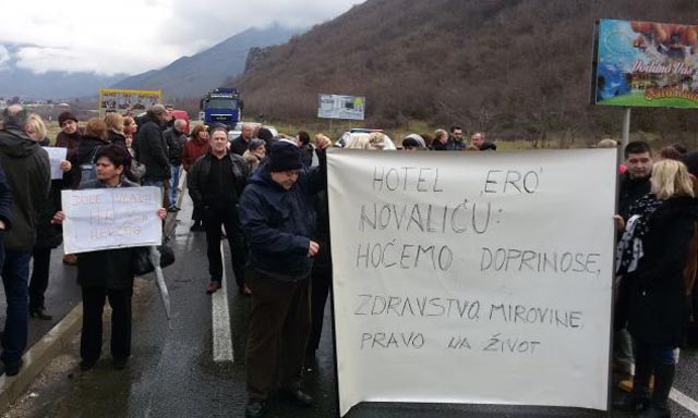 prosvjed radnika hotela ero