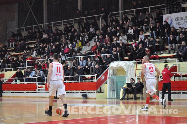 HKK Zrinjski - KK Kakanj 85:78 (50:28) 