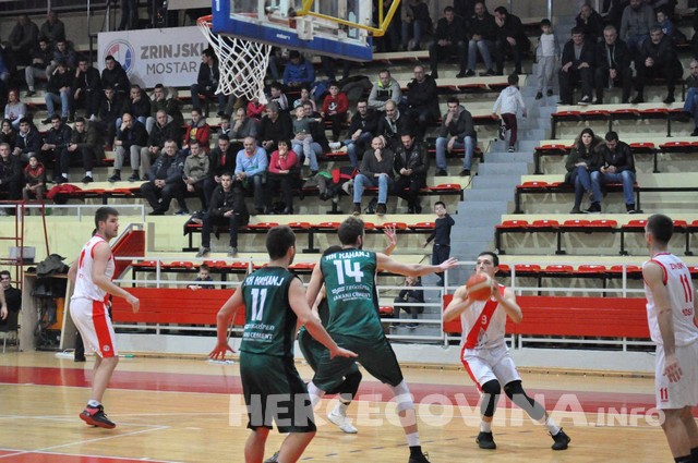 HKK Zrinjski - KK Kakanj 85:78 (50:28) 
