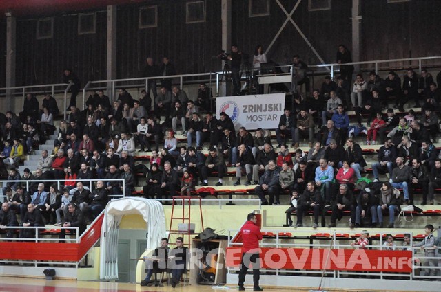 HKK Zrinjski - KK Kakanj 85:78 (50:28) 