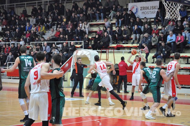 HKK Zrinjski - KK Kakanj 85:78 (50:28) 