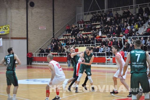 HKK Zrinjski - KK Kakanj 85:78 (50:28) 