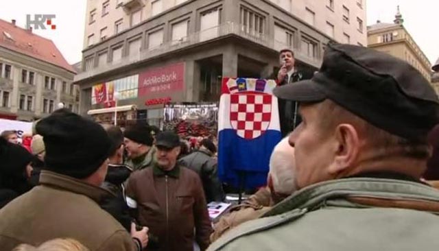 prosvjed zagreb