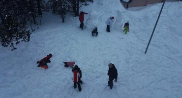 Na Blidinju snježna idila s preko pola metra snijega
