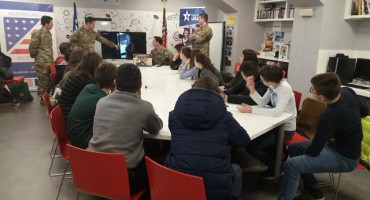 Mostar: Učenici OŠ Antuna Branka Šimića u posjeti Američkom kutku