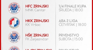 HMRK Zrinjski, HŠK Zrinjski, HKK Zrinjski, HFC Zrinjski