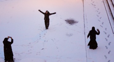 snijeg, rim, Vatikan, snježna mečava