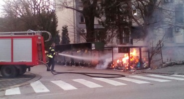 Požar u ulici Kraljice Katarine